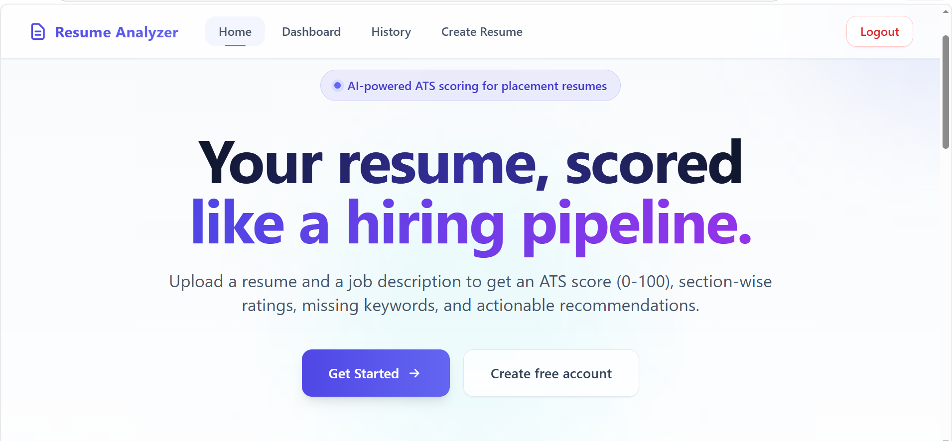 ATS Resume Analyzer